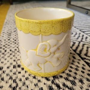 Vintage Pastel Circus Planter